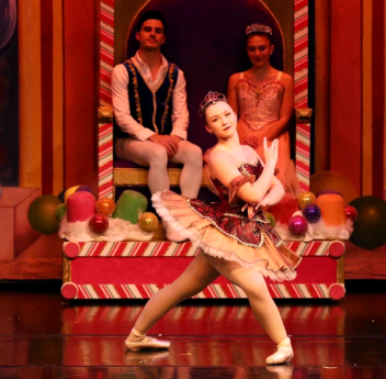 Senior Audrey Walker will play the role of older Clara next week in "The Nutcracker."