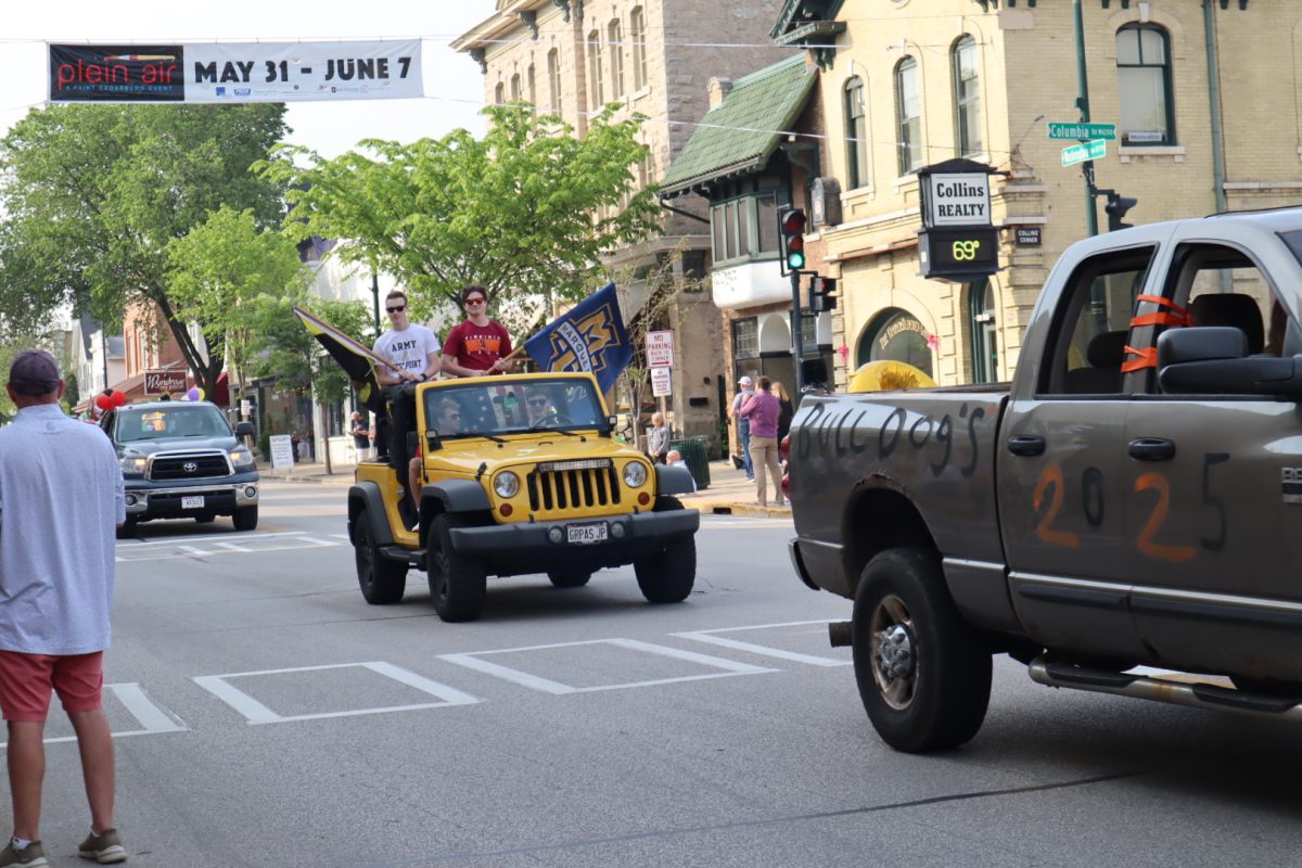 Seniors parade through downtown