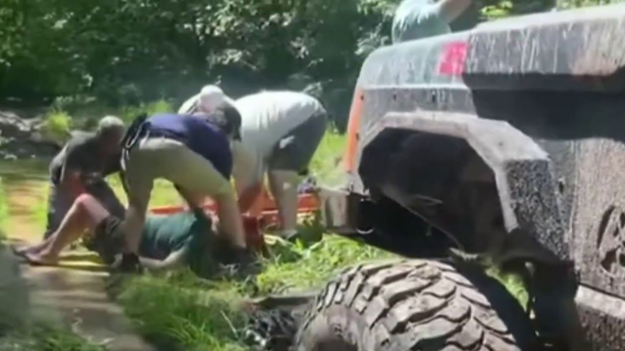 'Help Me' Missing 68-Year-Old Woman Rescued After Nearly Being Swallowed by Mud for Days