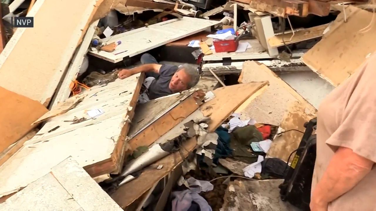 Illinois Couple Thought They Were Saying Goodbye as EF-3 Tornado Destroyed Their Home