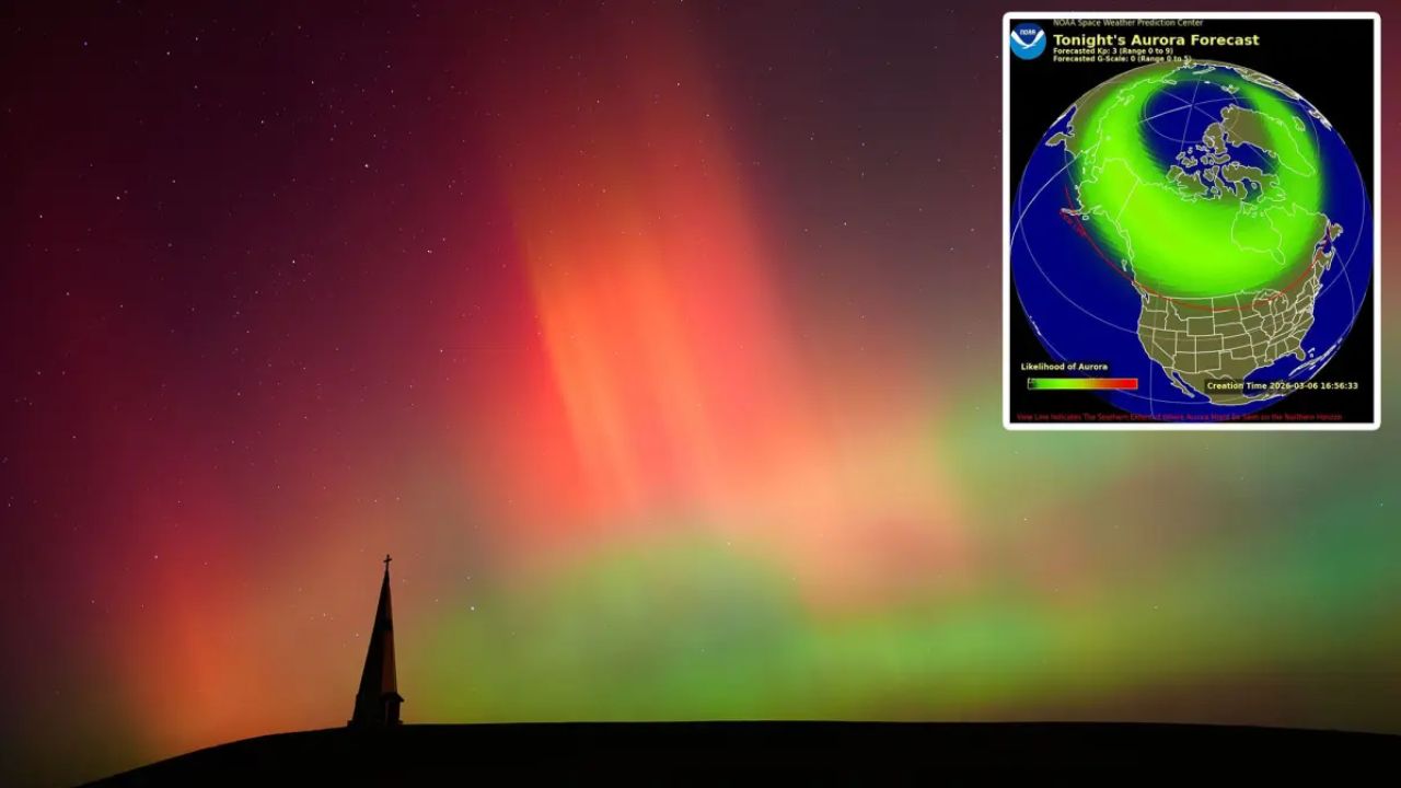 Aurora Alert Northern Lights Could Light Up Skies Across 10 U.S. States Tonight