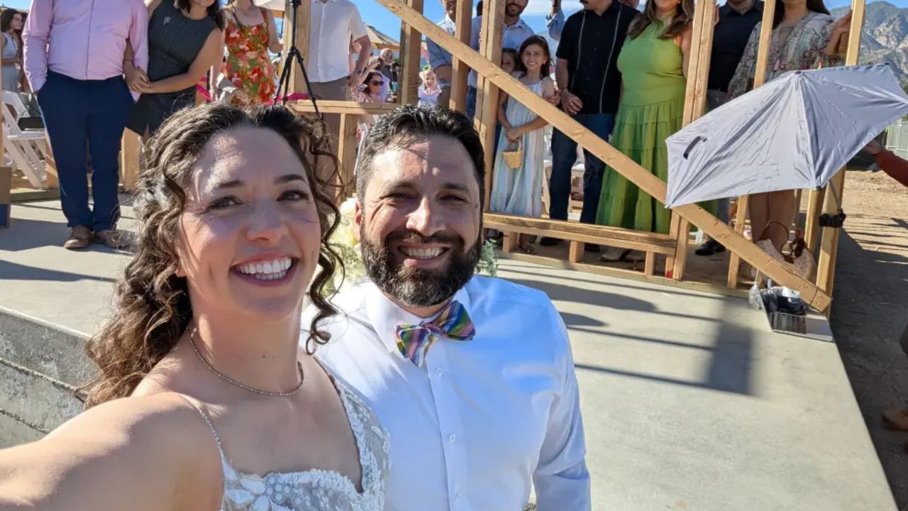Couple Who Lost Their Home in Eaton Fire Marries on Burned Property as New House Rises