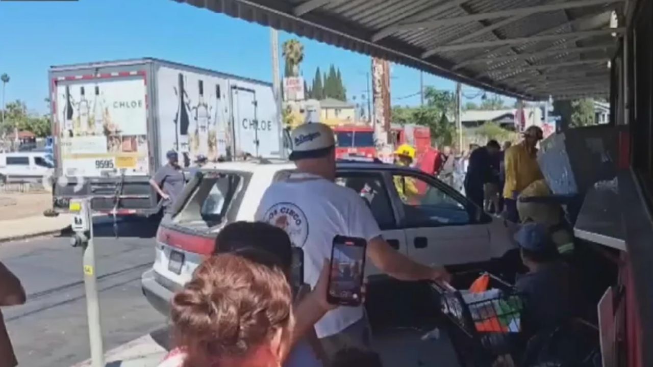DUI Arrest Made After Two Cars Crash Into Boyle Heights Building, Leaving 3 Hospitalized