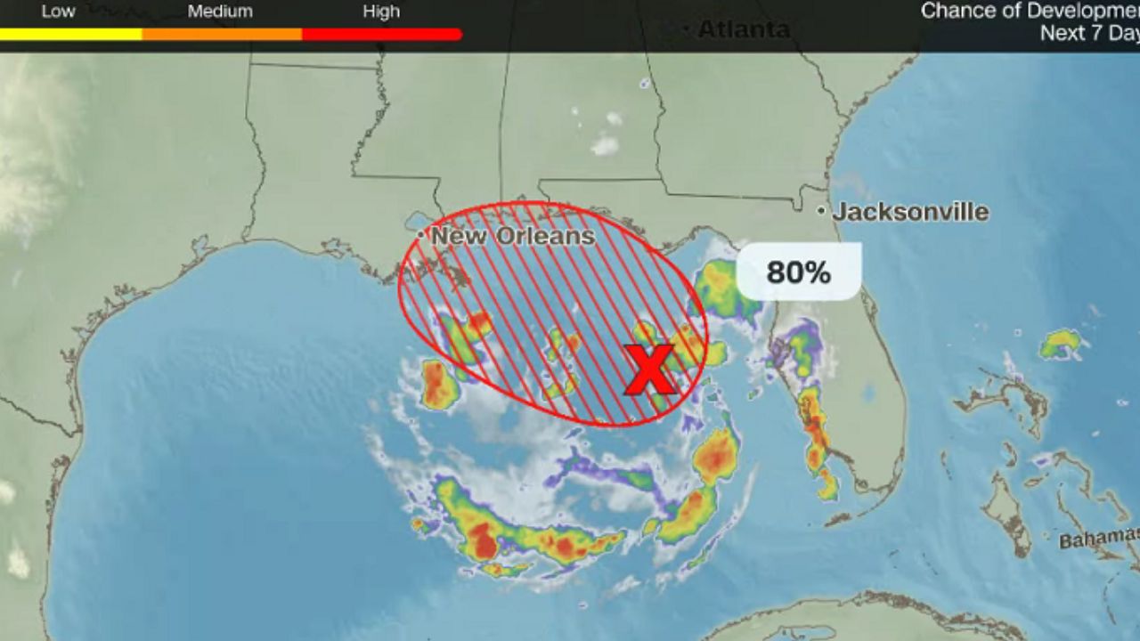Florida, Alabama and Louisiana Could See Flooding and 40+ MPH Winds as Gulf Storm Strengthens