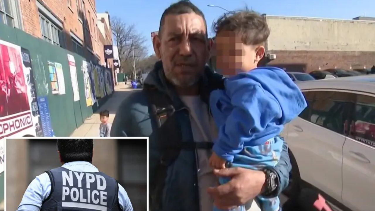 Migrant Father Seen in Viral Shelter Arrest Sues NYC, Claims Police Tased Him While He Held Baby