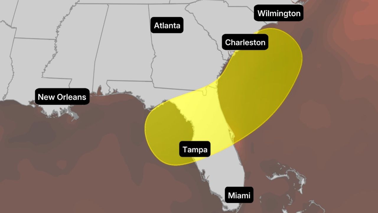 Gulf Weather System May Strengthen Into Tropical Depression Near Florida, Bringing Flooding Threat to Southeast