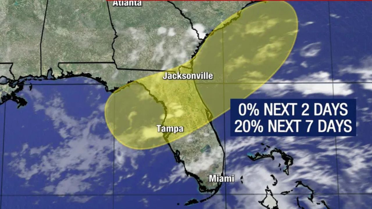 Weather Update Florida on Alert as Gulf Disturbance Shows Potential for Tropical Development This Weekend