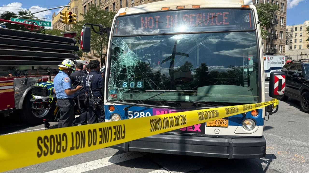 19 People, Including 5 Firefighters, Injured After FDNY Fire Truck Collides With Packed MTA Bus in Bronx