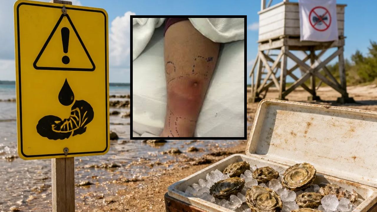Louisiana Issues Urgent Warning as Deadly 'Flesh-Eating' Bacteria Surges in Gulf Coast Waters, 5 People Already Dead