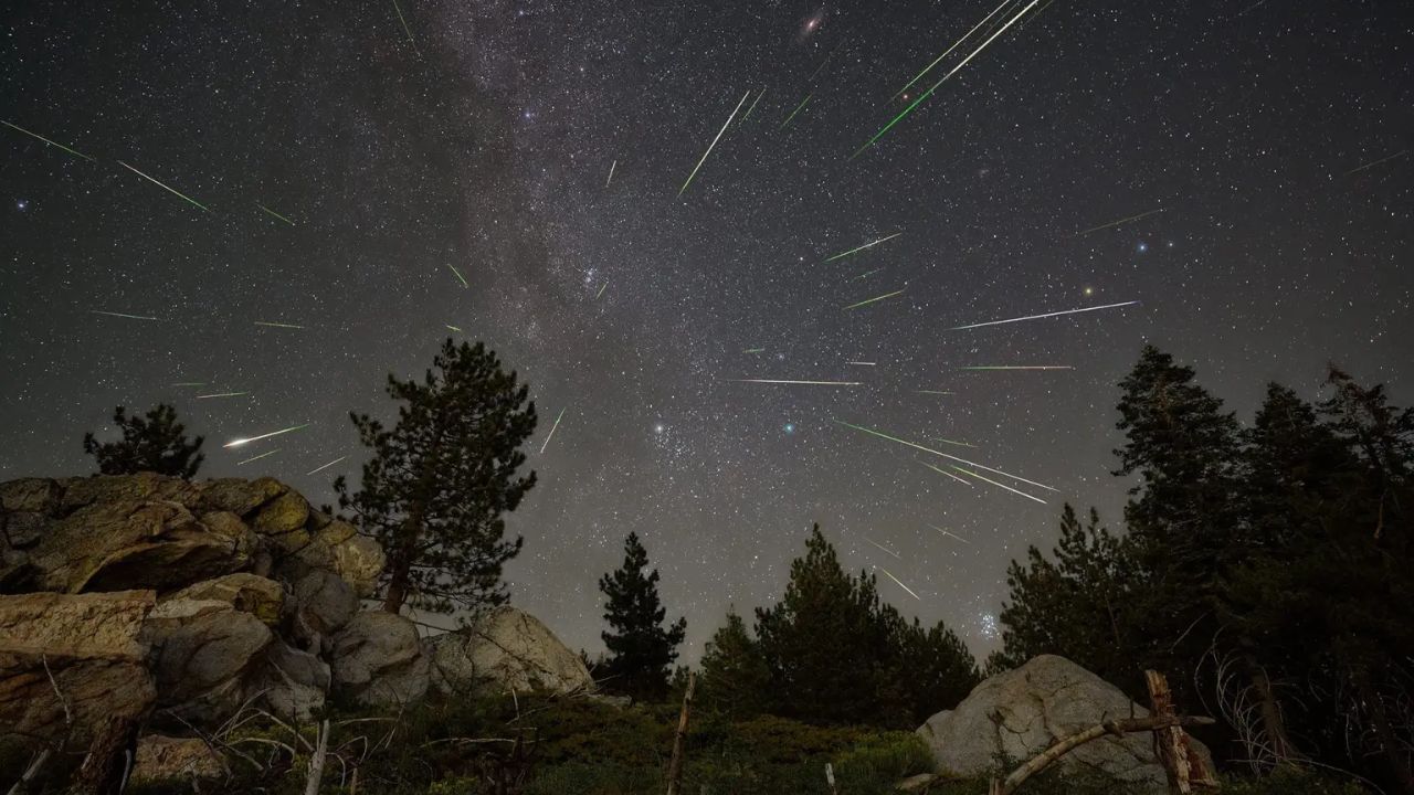 Rare Sky Double Feature Partial Solar Eclipse Followed by Brilliant Perseid Meteor Shower on August 12